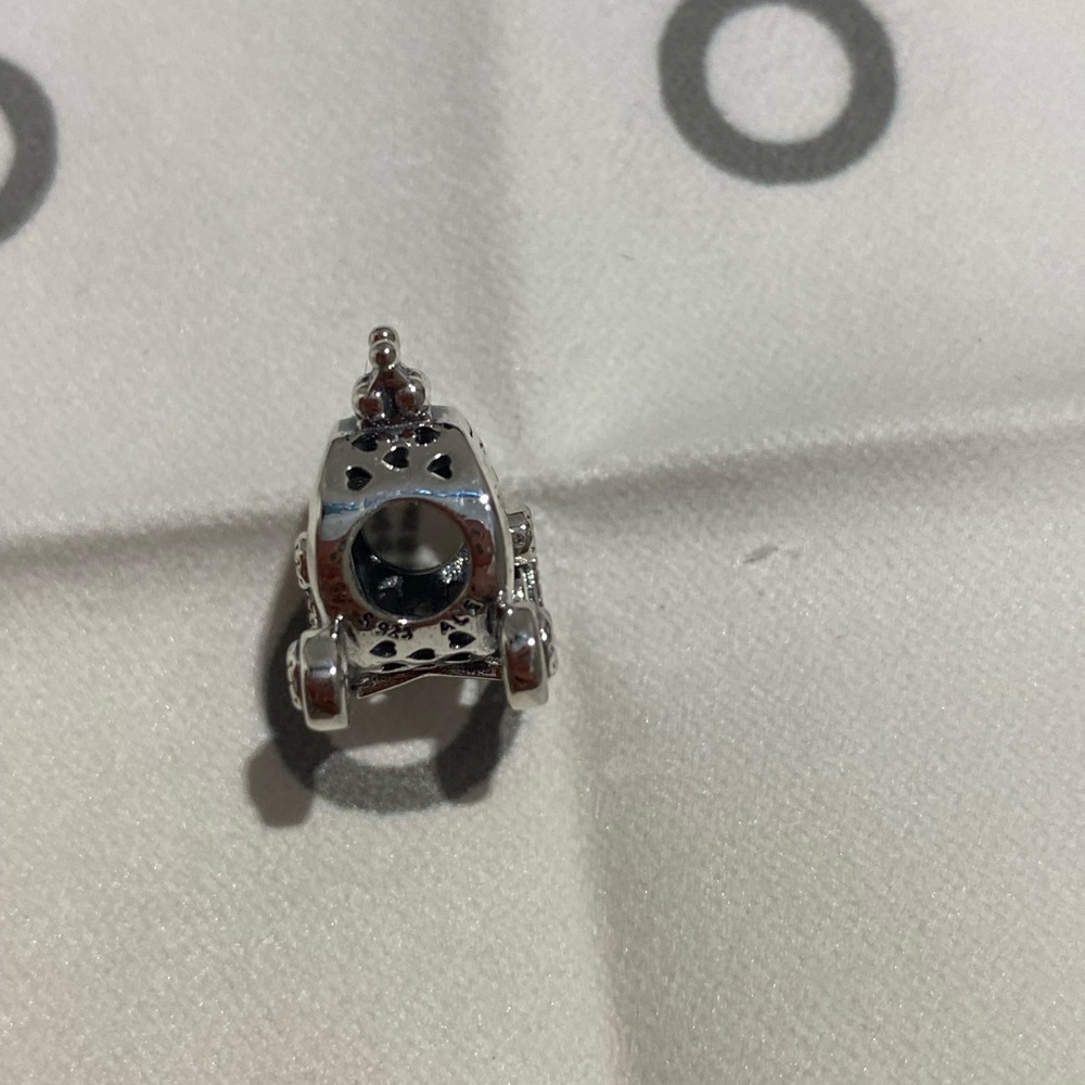Pandora Silver Crown Charm - Picture 11 of 11